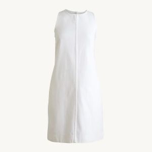 J. Crew white denim shift dress. Size 4. Excellent condition